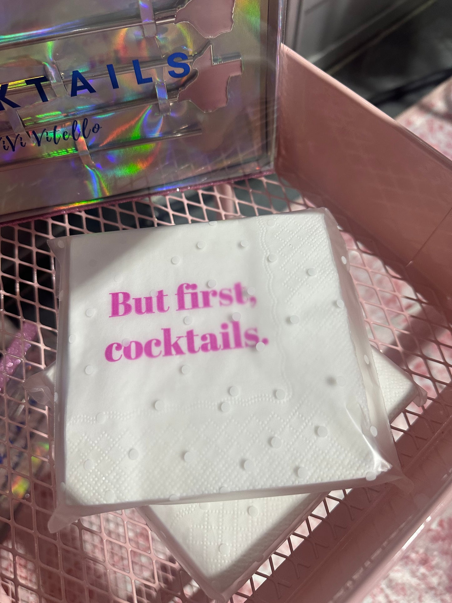 Cocktail Napkins, Set of 25