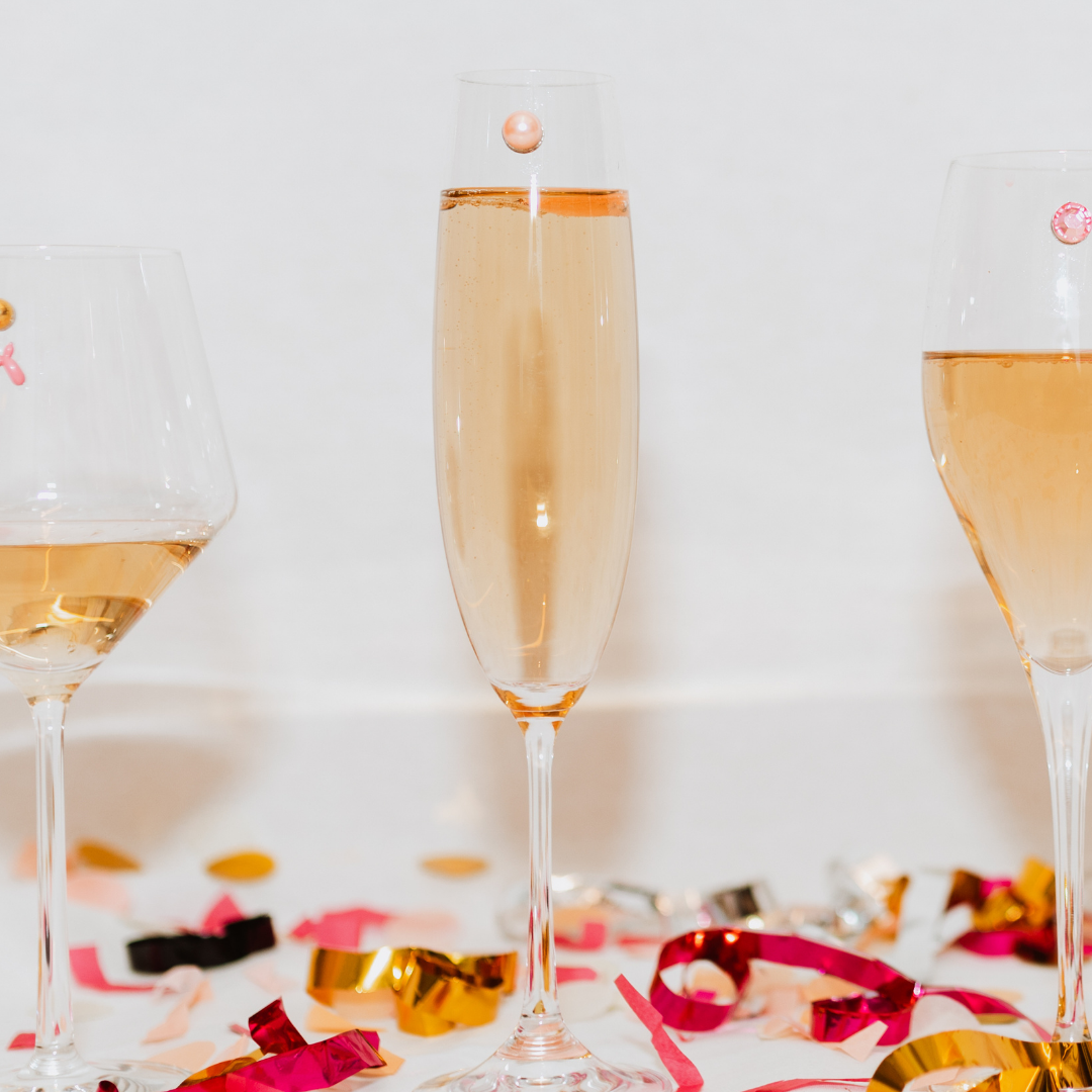 Pearl Cheers Charms, Set of 12