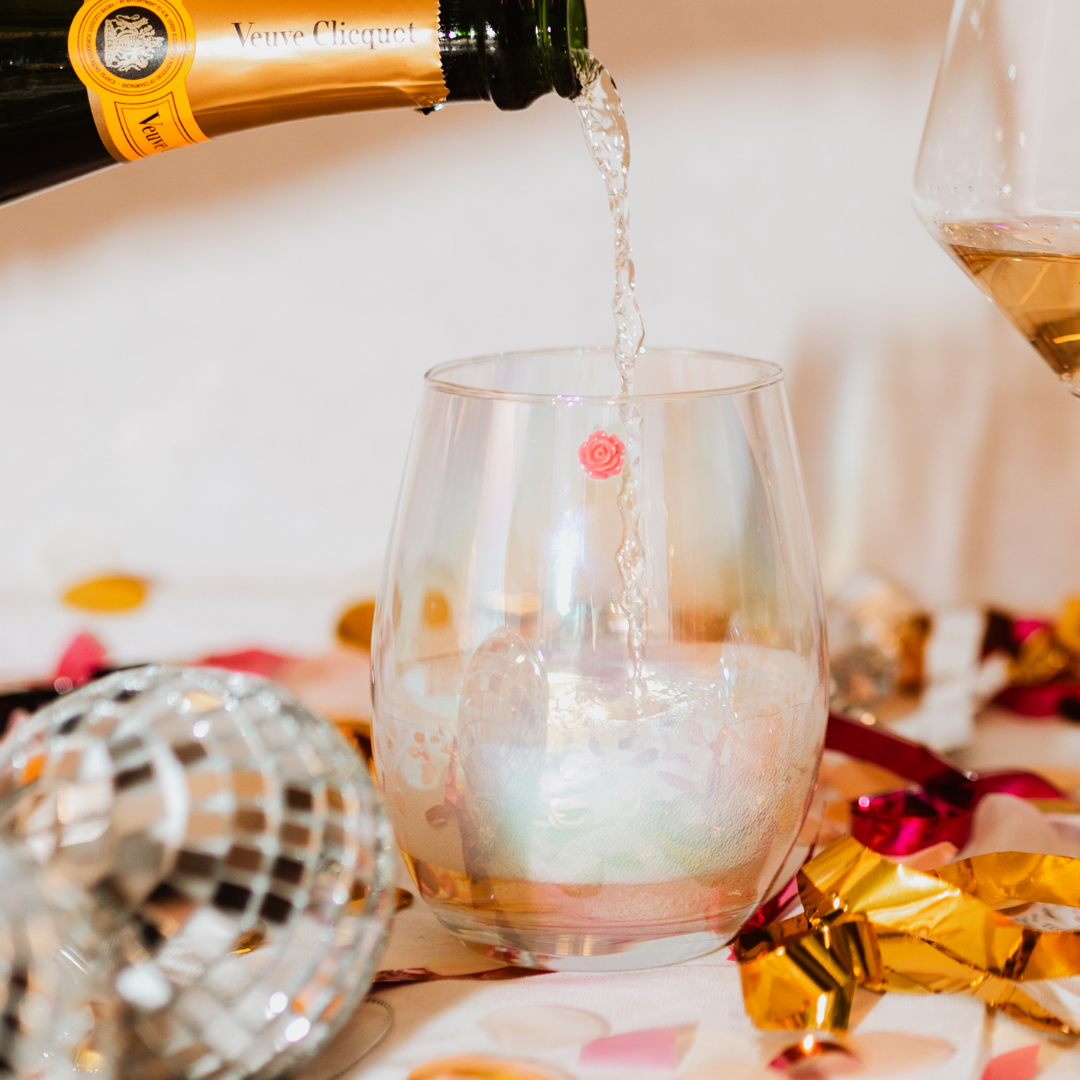 Mini Rosette! Cheers Charms, Set of 12