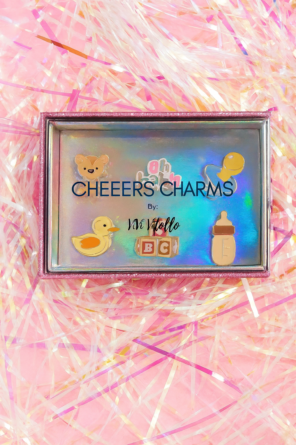 Oh Baby! Cheers Charms, Set of 6