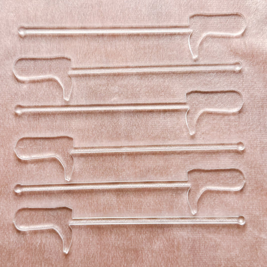 NEW These boots are made for walkin' Cocktail Stirrer, Set of 6