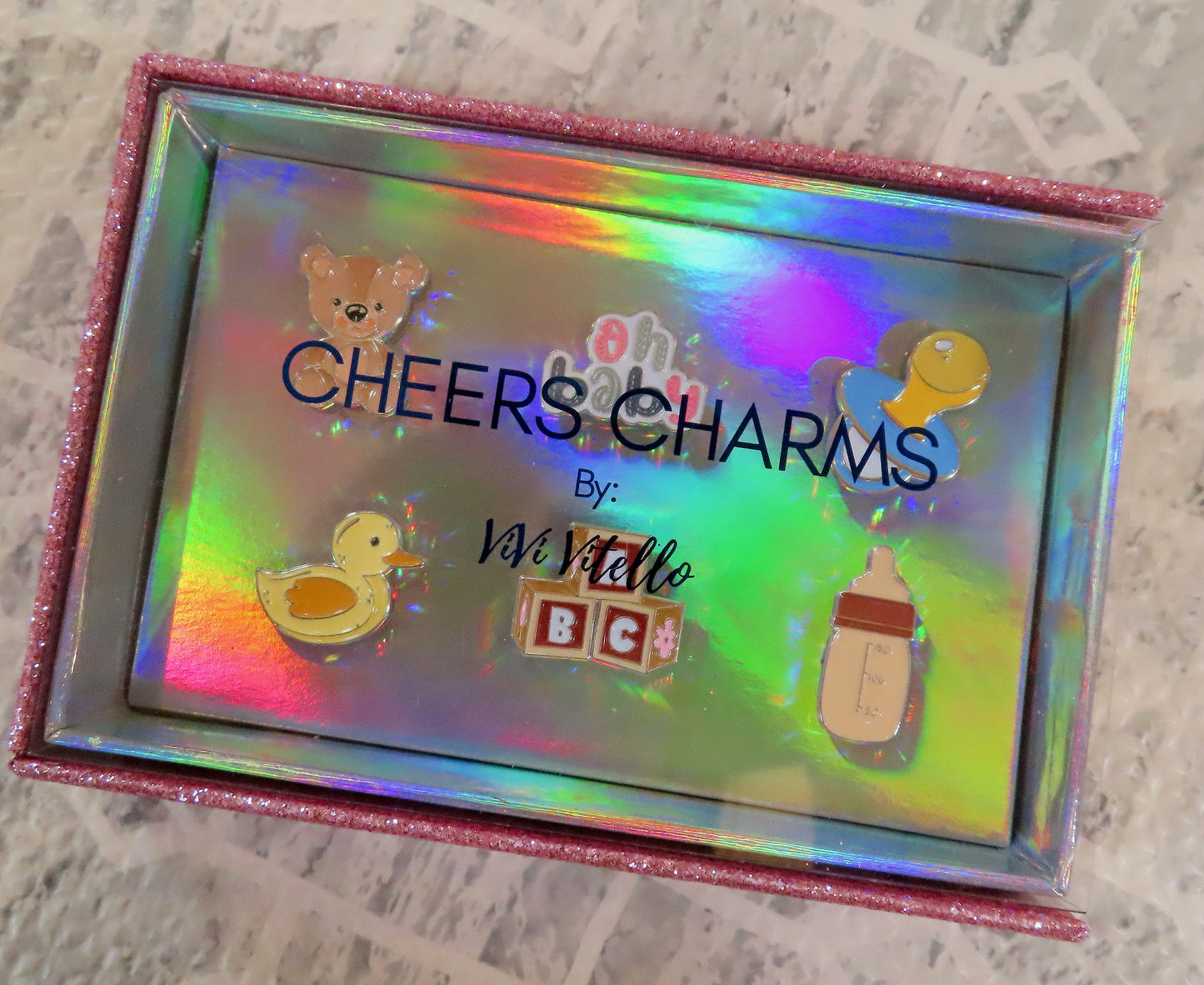 Oh Baby! Cheers Charms, Set of 6