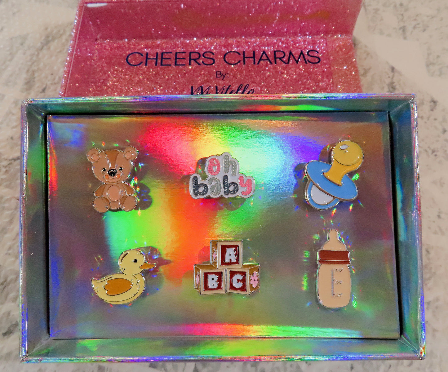 Oh Baby! Cheers Charms, Set of 6