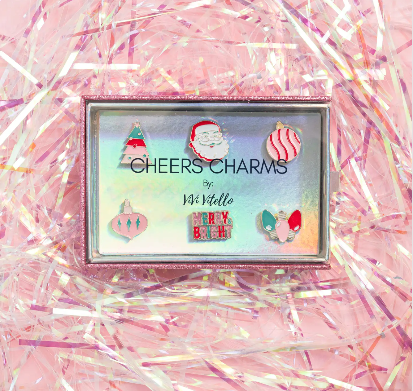 Merry & Bright Cheers Charms, Set of 6