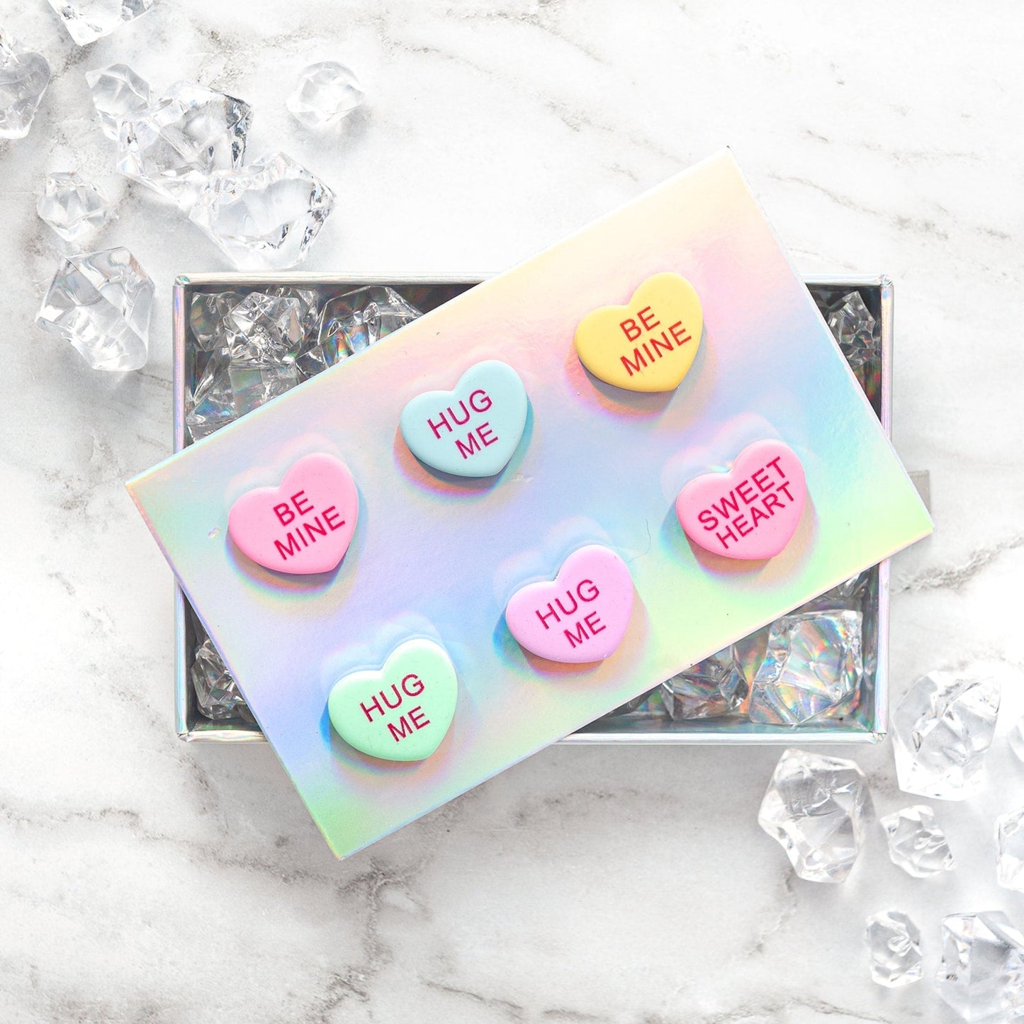 Sweetheart Cheers Charms, Set of 6
