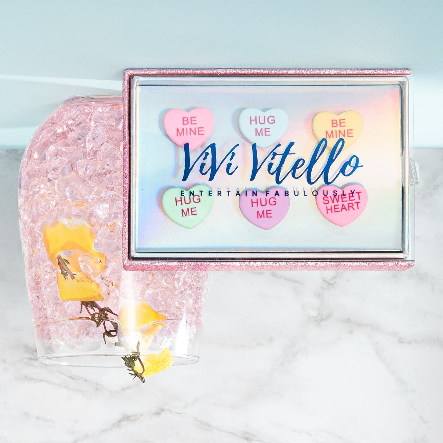 Sweetheart Cheers Charms, Set of 6