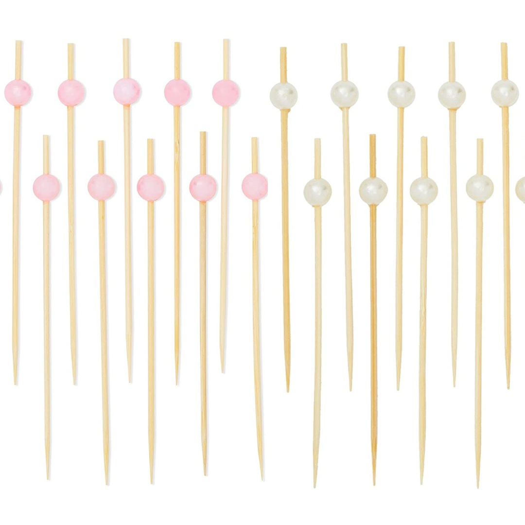 Pearl Cocktail Pick, Set of 50