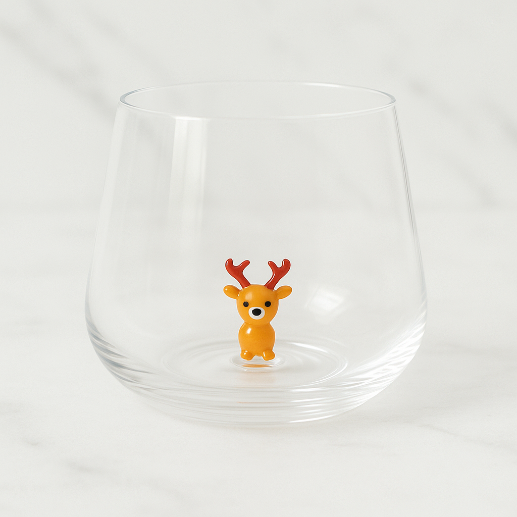 Holiday Cheer Wine Glass