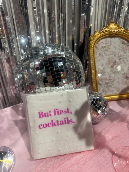 Cocktail Napkins, Set of 25