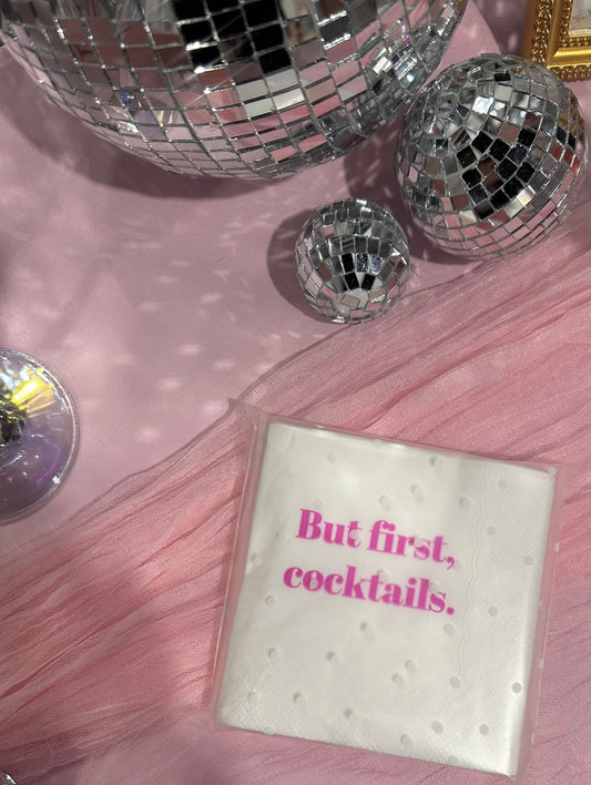 Cocktail Napkins, Set of 25