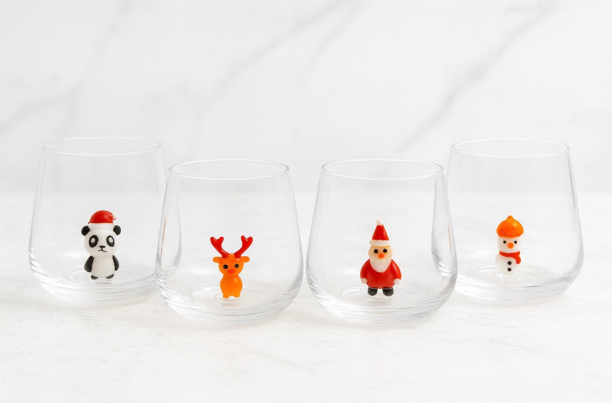 Holiday Cheer Wine Glass