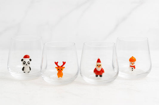 Holiday Cheer Wine Glass
