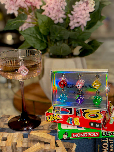 Game On Cheers Charms, Set of 6