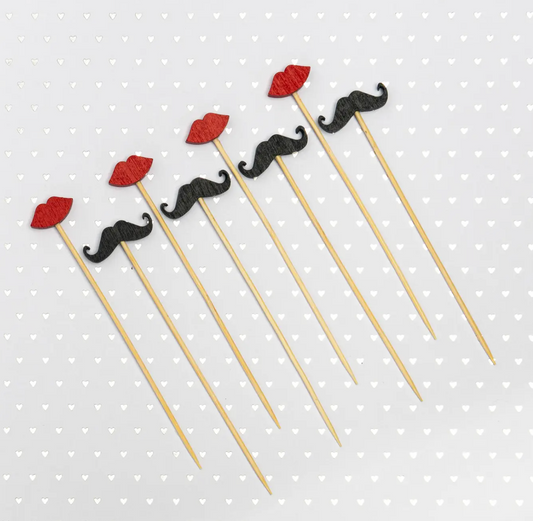 Pucker Up! Cocktail Picks, Set of 50