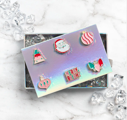 Merry & Bright Cheers Charms, Set of 6