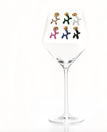 Balloon Dog Cheers Charms! Set of 6