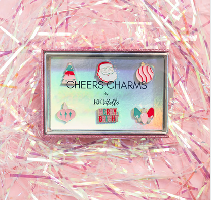 Merry & Bright Cheers Charms, Set of 6