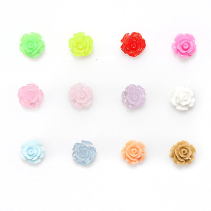 Mini Rosette Cheers Charms, Set of 12